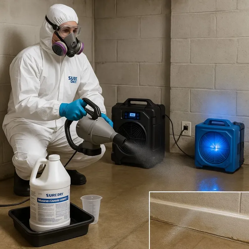 Sanitization and Odor Removal process in Leisure City, FL